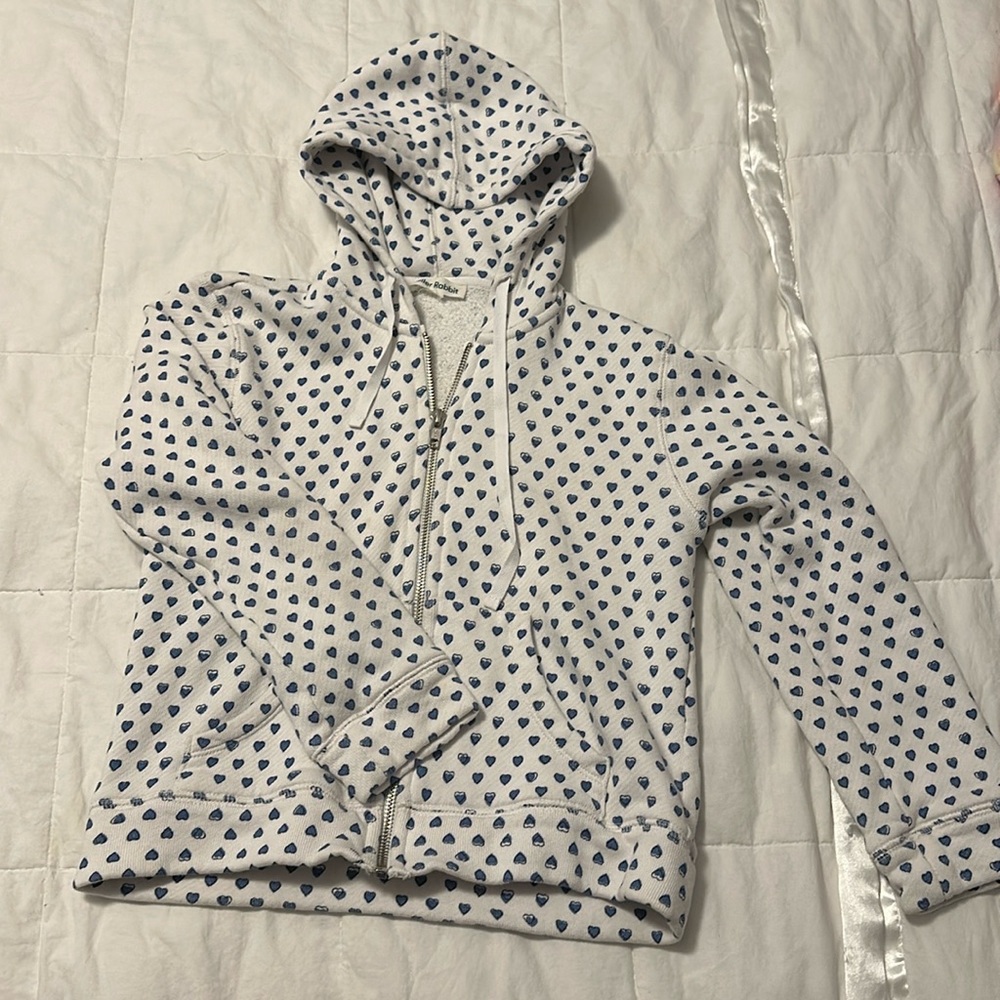 Roller Rabbit Zip Up hoodie